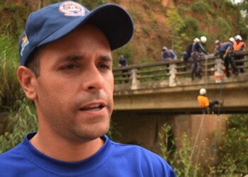 Director de Protección Civil Guaicaipuro, Juan Gil.