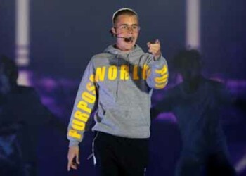 Bieber, que ofreció este miércoles en Río de Janeiro el primero de los tres conciertos que tiene previstos en la actual gira.