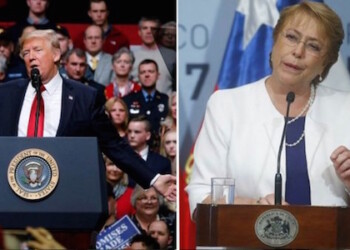 Trump también expresa su preocupación sobre Venezuela en diálogo con Bachelet