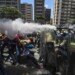 Represión de la PNB contra manifestantes el 4 de abril de 2017