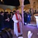 El papa Francisco defendió la paz y la concordia entre musulmanes y cristianos el viernes en El Cairo.