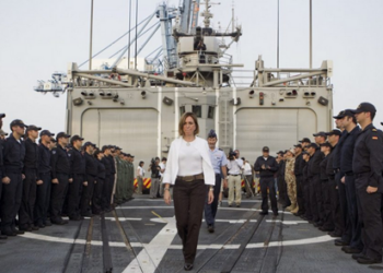 Carme Chacón, quien ocupó la cartera de Defensa entre 2008 y 2011 con el Gobierno del entonces presidente José Luis Rodríguez Zapatero