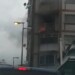 Apartamento casi se quema la tarde de ayer domingo