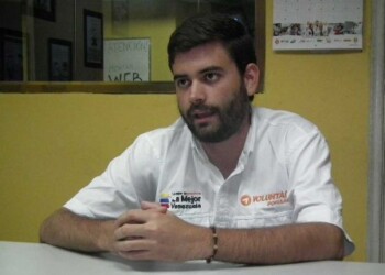 Jesús González representante de Voluntad Popular en el Municipio Guaicaipuro