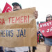En Brasilia, la capital del país, unas 300 personas se congregaron en una de las principales vías de la ciudad para pedir también la salida del mandatario, en el poder de manera efectiva desde el pasado agosto