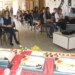Durante el encuentro se realizó la actividad de promoción de la lectura “escritura y papel”, a cargo del profesor Roberto Borges