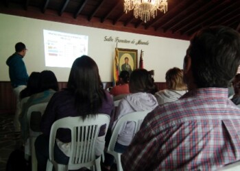 Fundación Empresas Polar, dictó un taller de ochos horas acerca del manejo de Instagram, Factbook y Twister  en el salón Francisco de Miranda de la Residencia del Gobernador