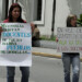 Maestros tomaron la plaza Bolívar  para exigir pagos. Foto: Deisy Peña