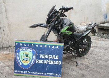 La moto la robaron dos sujetos que portaban arma de fuego el pasado 2 de mayo