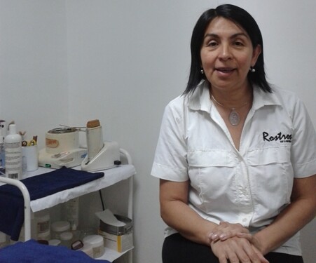 Yalitza Delgado, cosmetóloga sanantoñera desde hace 25 años