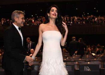 Clooney, de 56 años, y la abogada Amal Alamuddin, de 39, se casaron en 2014 en una ceremonia que tuvo lugar en Venecia.