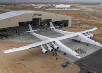 El aparato volador es un proyecto de la compañía Stratolaunch Systems, del multimillonario filántropo y cofundador de Microsoft Paul Allen.