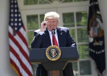 Donald Trump anunció la retirada de Estados Unidos del Acuerdo de París contra el cambio climático,
