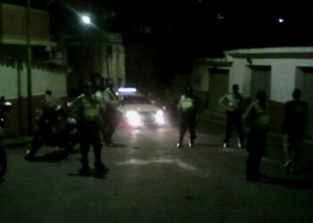Policarrizal continúa realizando recorridos nocturnos en el municipio.