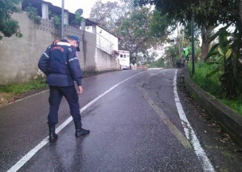 Alrededor de las tres de la tarde inició la fuga de agua en el lugar