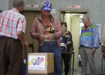 Aunque no hubo declaración oficial de los representantes del ente electoral, se conoció que se dispuso de la herradura electoral.Foto: Deysi Peña