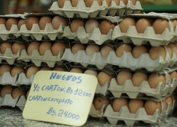Huevos siguen aumentando cada semana. Foto: Deysi Peña