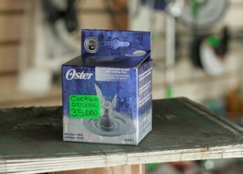 Cuchillas originales de licuadoras se consiguen en Bs 35 mil. Foto: Deysi Peña
