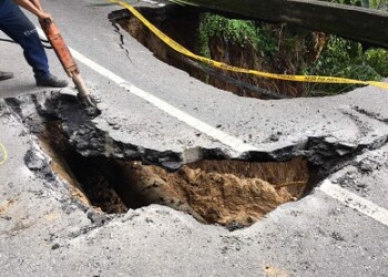 Vecinos alertan sobre fallas de borde que “avanzan” sin atención gubernamental