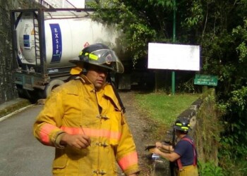 La estación de San Antonio de Los Altos del Cuerpo de Bomberos del estado Miranda atendió dos eventos relacionados con materiales peligrosos