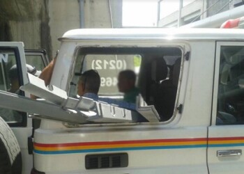 Los delincuentes guardaban lo hurtado en un kiosco cercano