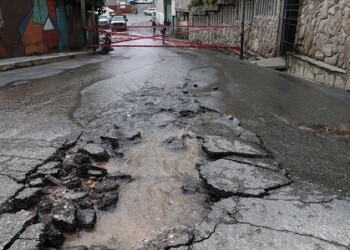 la hidrológica ya está al tanto de la situación y se encuentran alistando la maquinaria para hacer esta reparación