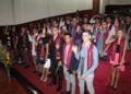 En el acto el alcalde José Luis Rodríguez, padrino de la promoción instó a los jóvenes a continuar sus estudios
