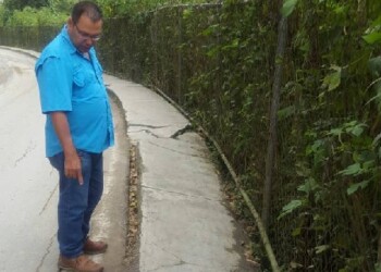 Concejal recorrió al menos dos sectores de Los Salias.