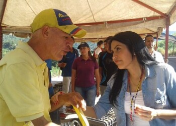 Delsa Solórzano, diputada de la Asamblea Nacional recorrió Guatire