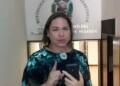 Parlamentaria Milagros Valera, representante de la fracción de Primero Justicia