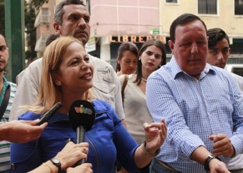Mirabal: Hoy desde Bello Monte no solo recibimos la receptividad de vecinos y comerciantes, también tuvimos el apoyo de nuestro partido a nivel nacional. Foto: Nataly González