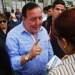 Rodríguez felicitó al abanderado de la alianza Primero Justicia, Voluntad Popular y Acción Democrática “por recibir confianza de los mirandinos para reconstruir a Venezuela”.