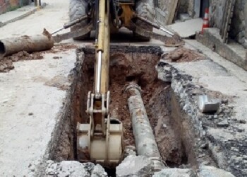Trabajos ejecutados por la alcaldía para reparar fallas