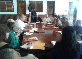 Reunión se desarrolla esta mañana en la Casa Amarilla