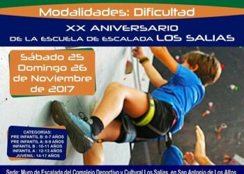 Abierto Nacional de interclubes de escalada se realizará este fin de semana en Los Salias