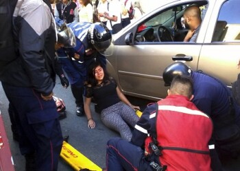 Motorizado arrolló a joven en La Hoyada 