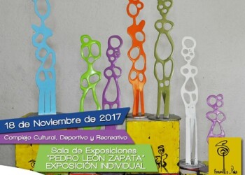“Sólidas musas”  estará por un mes en la Sala de Exposiciones “Pedro León Zapata”