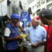 Freddy Martínez recorrió comercios de la capital mirandina