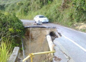 Desde hace muchos años la carretera El Faro no recibe un cariñito por los gobiernos de turno