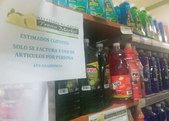 Regulan venta de alimentos ante escasez de productos,