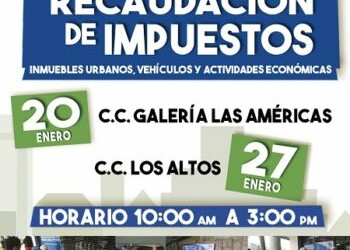 Los salienses podrán disfrutar de un 20 % de descuento, esta deducción que se les da a los contribuyentes está activa desde el 01 de enero y culminará el día 31.