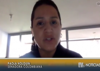 Senadora Paola Holguín: Congreso colombiano no reconocerá las elecciones en Venezuela