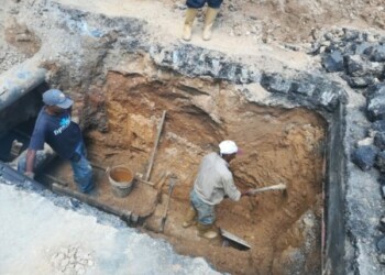 Colapso de tubería de concreto provocó hundimiento en la Perimetral
