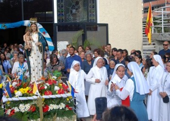 Carrizaleños celebraron el 25 Aniversario de la manifestación de la Virgen María Madre de las Almas Consagradas