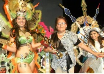Confecciones de artista sanatoñera arrasaron con premios este Carnaval 2018