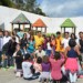 Jóvenes sanatoñeros llevaron la alegría del Carnaval a la Casa Hogar Ana