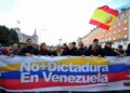 Decenas de venezolanos se manifiestan en Madrid contra el régimen de Maduro