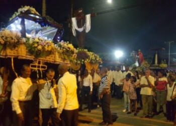 Cientos de mirandinos asistieron a procesiones de Semana Santa
