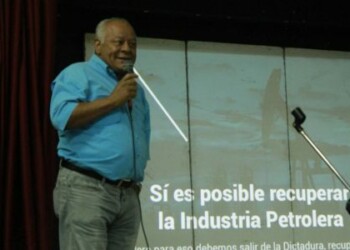 Iván Freites, secretario general del sindicato de trabajadores petroleros del estado Falcón