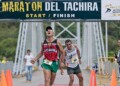 Aspectos generales de la primera edición del evento denominado Maraton del Tachira, 42.195 m y media maratón de 21.097 m. Actividad desarrollada entre las ciudades de Tariba y San Cristobal del estado Tachira, Venezuela.  Con partida y llegada en el Puente Libertador del municipio Cardenas. Realizado el 26 de noviembre de 2017 (Gennaro Pascale Caicedo / AVS PHOTO REPORT)